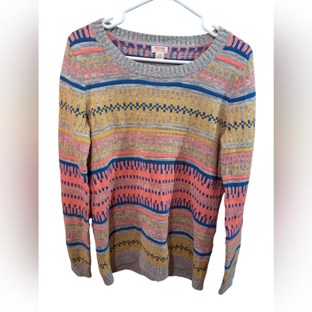 Mossimo Supply Co. Women's Multicolor Striped Sweater